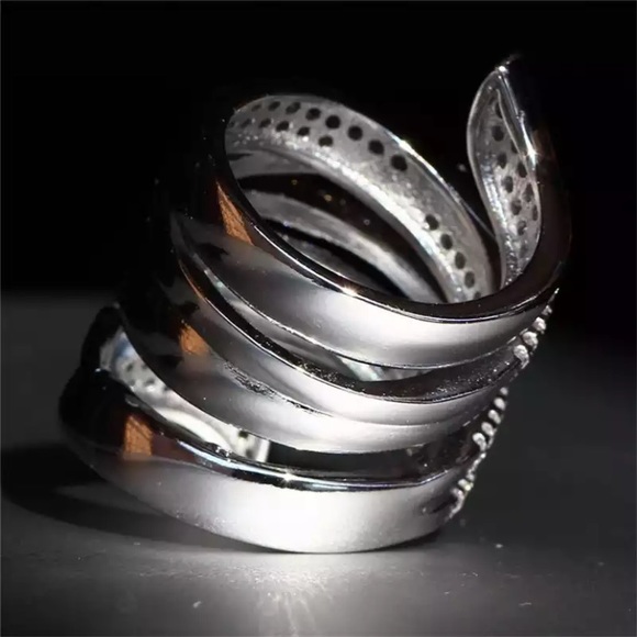 NEW 925 Silver Stunning Ring - Picture 3 of 10